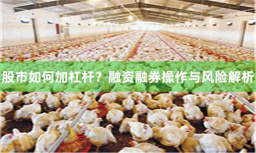 股市如何加杠杆？融资融券操作与风险解析